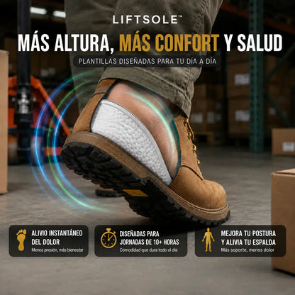 LiftSole™ Plantillas Ortopédicas Elevadoras